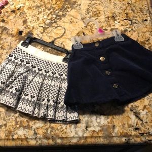 Toddler skirts.  Like new